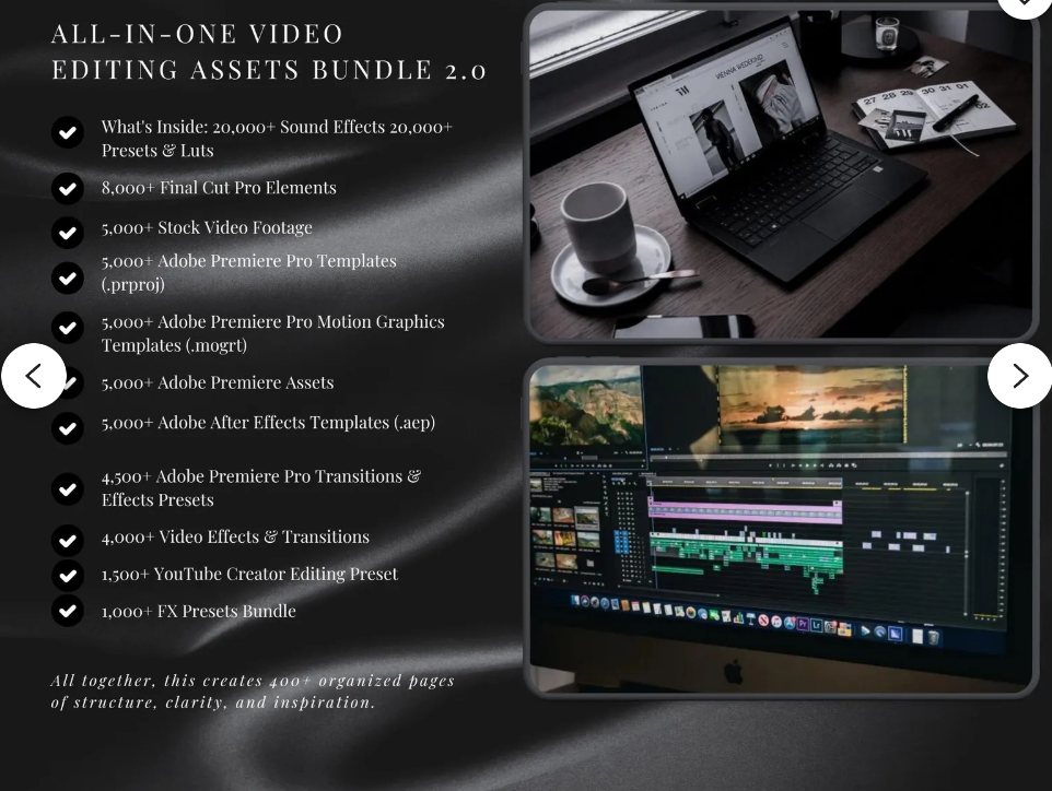 100 MILLION DIGITAL ASSETS BUNDLE WITH RESELL RIGHTS