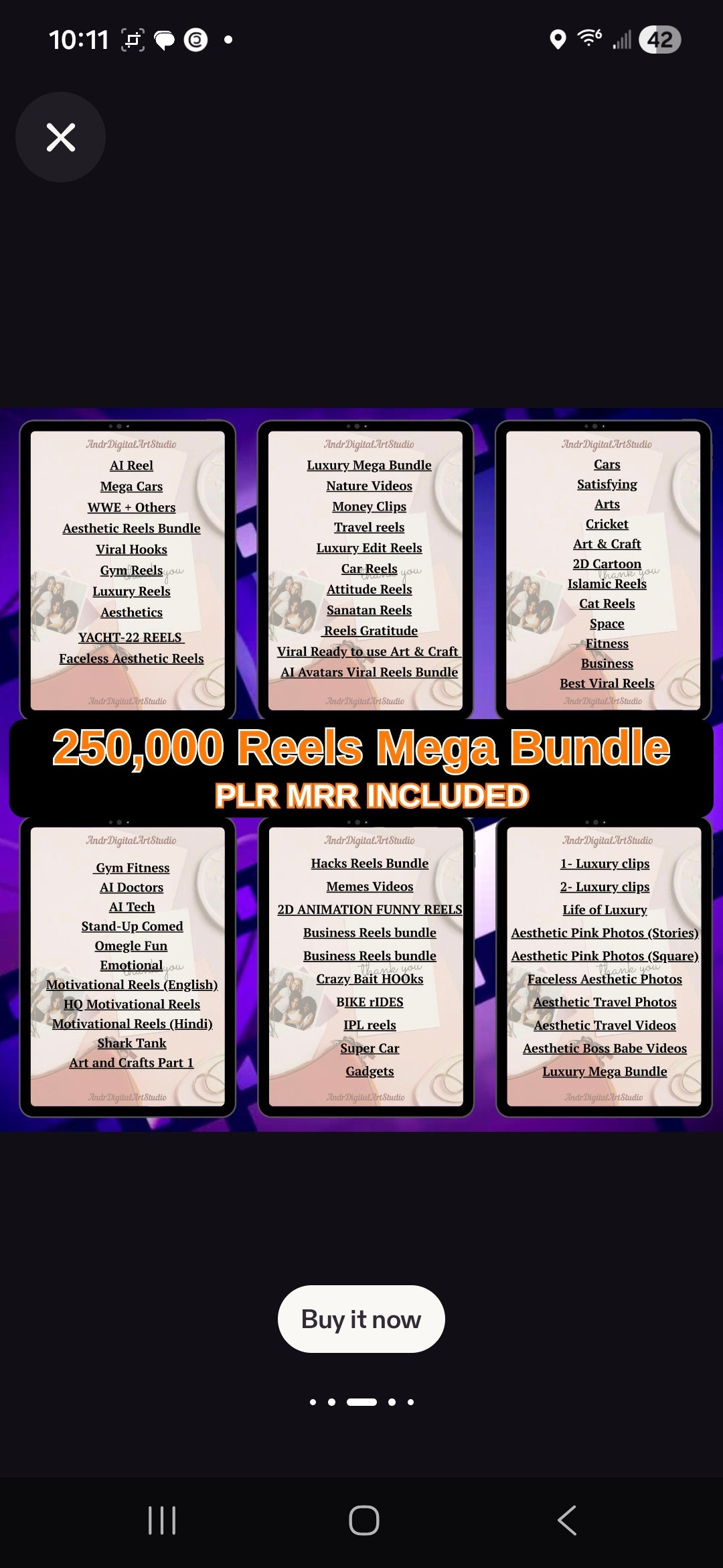 500 MILLION DIGITAL ASSET BUNDLE